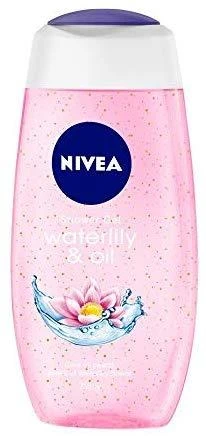 Nivea Waterlily & Oil Dušo želė moterims, 250 ml