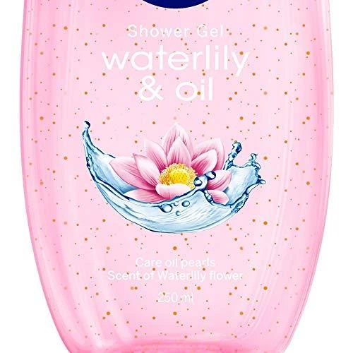 Nivea Waterlily & Oil Dušo želė moterims, 250 ml