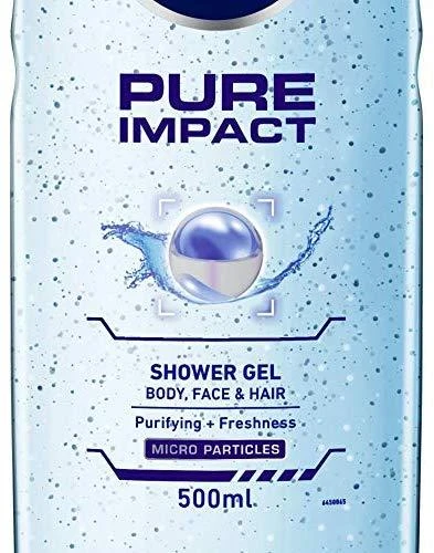 Beiersdorf Nivea Men Dušo Želė PURE Impact 500ml