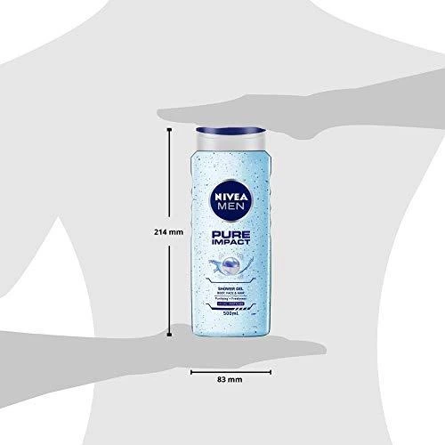 Beiersdorf Nivea Men Dušo Želė PURE Impact 500ml