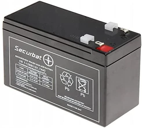 Power MWS 12V 7.2Ah F1(187) AGM akumuliatorius, 5 metai