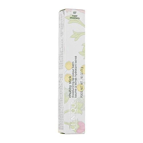 „Clinique Chubby Stick“ drėkinamasis lūpų dažų balzamas „07 Super Strawberry“, 3 g