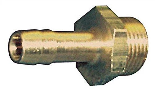 Žalvarinė žarnos jungtis 1/4" su 9 mm antgaliu