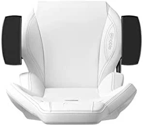 Žaidimų kėdė Noblechairs EPIC High-tech faux leather Gaming Chair, Baltas Edition