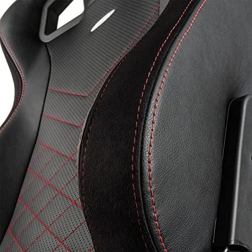 Žaidimų kėdė Noblechairs EPIC PU-Leather Gaming Chair, Juoda-raudona