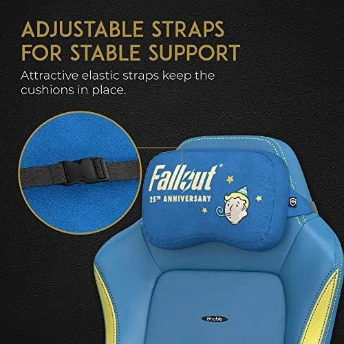 „noblechairs“ atminties putų pagalvių rinkinys – „Fallout“ 25-mečio jubiliejaus leidimas