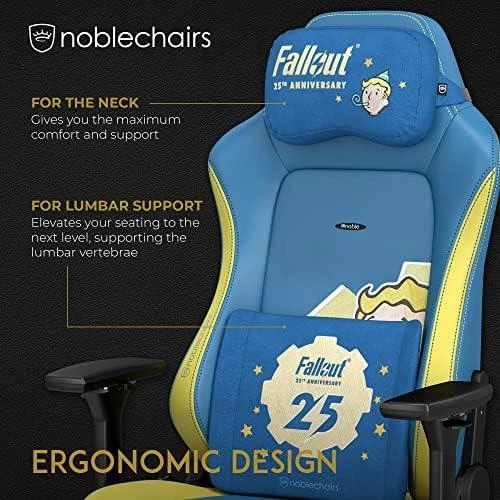 „noblechairs“ atminties putų pagalvių rinkinys – „Fallout“ 25-mečio jubiliejaus leidimas