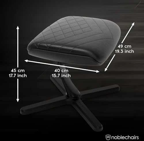 noblechairs Footrest 2 – PU Juodas