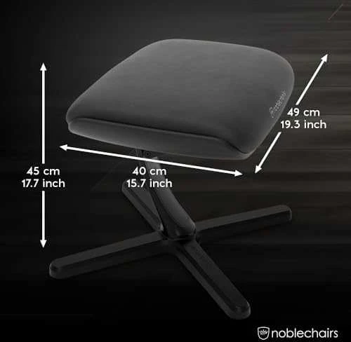noblechairs Footrest 2 – Juodas Edition
