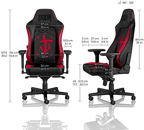 Žaidimų kėdė Noblechairs HERO DOOM Edition PU-Leather Gaming Chair