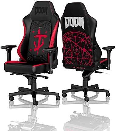 Žaidimų kėdė Noblechairs HERO DOOM Edition PU-Leather Gaming Chair
