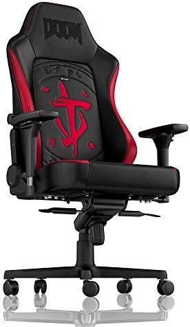 Žaidimų kėdė Noblechairs HERO DOOM Edition PU-Leather Gaming Chair