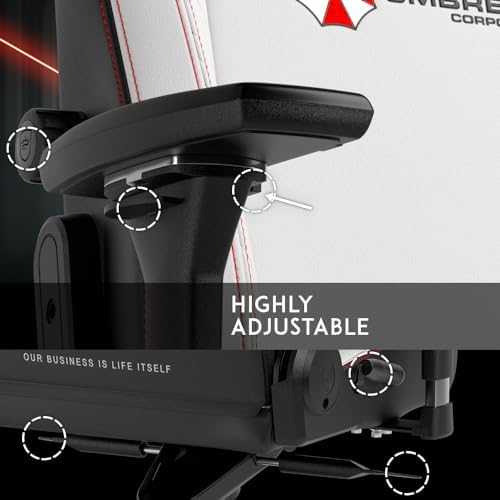 „noblechairs HERO“ žaidimų kėdė – „Resident Evil Umbrella Edition“