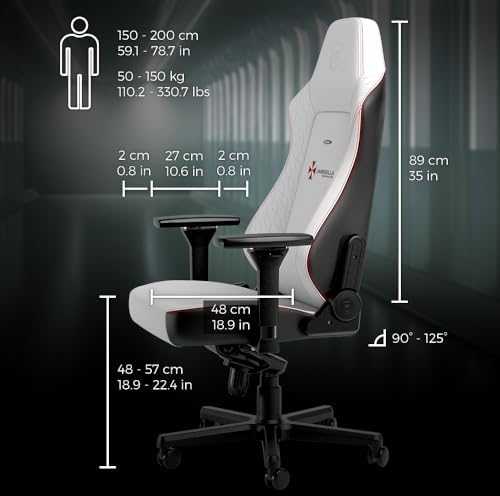 „noblechairs HERO“ žaidimų kėdė – „Resident Evil Umbrella Edition“