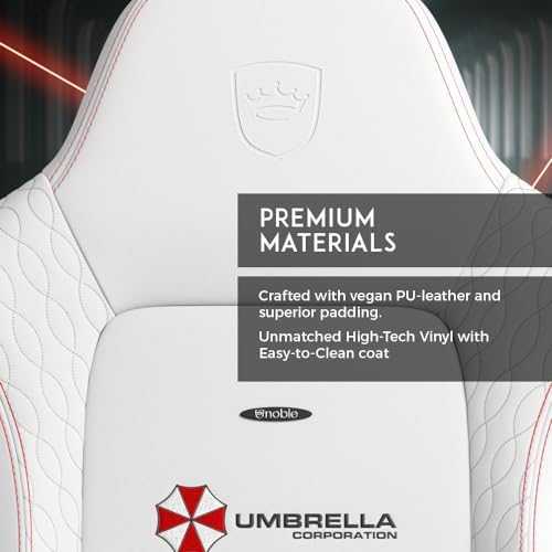 „noblechairs HERO“ žaidimų kėdė – „Resident Evil Umbrella Edition“