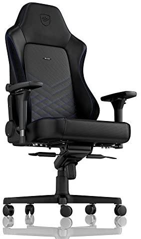 Žaidimų kėdė Noblechairs HERO PU-Leather Gaming Chair, Juoda-mėlyna