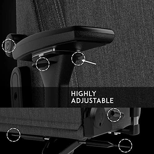 noblechairs HERO ST TX Anthracite (Antracito spalvos Medžiaginė) Kėdė