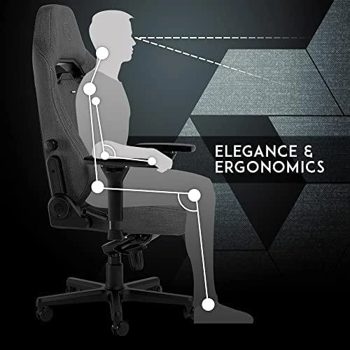 noblechairs HERO ST TX Anthracite (Antracito spalvos Medžiaginė) Kėdė