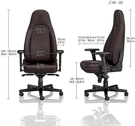 Žaidimų kėdė Noblechairs ICON Java Edition Vinyl / PU hybrid leather Gaming Chair