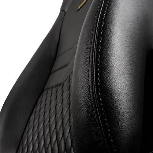 Žaidimų kėdė Noblechairs ICON Real Leather Gaming Chair, Juoda