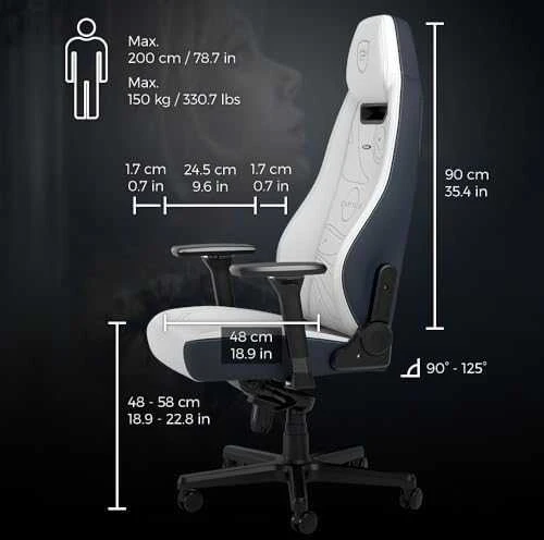 „noblechairs LEGEND“ žaidimų kėdė – „Starfield“ leidimas