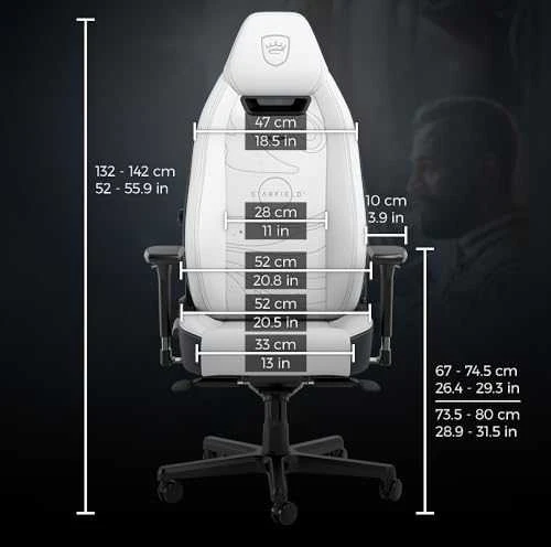 „noblechairs LEGEND“ žaidimų kėdė – „Starfield“ leidimas