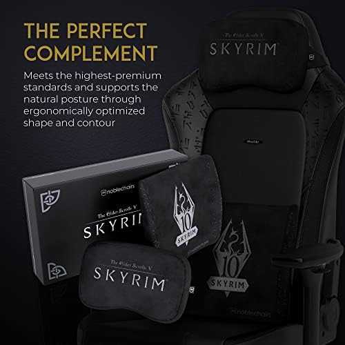 „noblechairs“ viskoelastinių pagalvių komplektas – „SKYRIM“ leidimas
