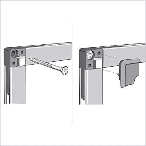 Magnetinė balta lenta Nobo Essence Steel 1200x900mm (1905211)