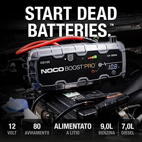 Akumuliatorius - NOCO GB150 Boost 12V 3000A Šuolio Starteris