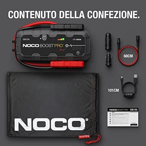 Akumuliatorius - NOCO GB150 Boost 12V 3000A Šuolio Starteris