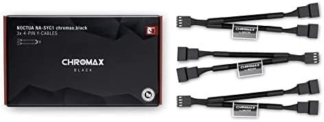 Noctua NA-SYC1 4-PIN PWM hardware cooling accessory Juodas