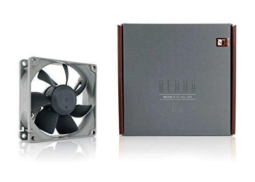 Noctua NF-R8 redux-1800 Kompiuterio dėklas Fan 8 cm Juodas, Pilkas