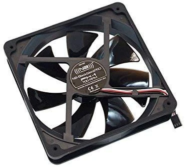 Noiseblocker juodos spalvosSilent Pro korpuso ventiliatoriusPK2 – 140mm