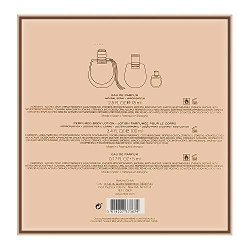 Chloé Nomade kvepalinis vanduo moterims 75 ml + kūno losjonas 100 ml + kvepalų vandens 5 ml dovanų rinkinys
