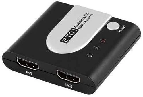 PremiumCord HDMI 2:1 jungiklis su įvesties mygtuku