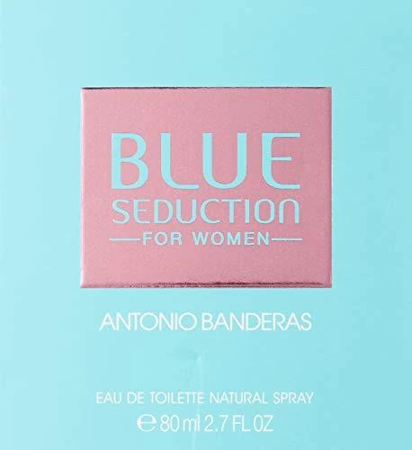 Antonio Banderas Mėlyna Seduction EDT tualetinis vanduo moterims, 80 ml