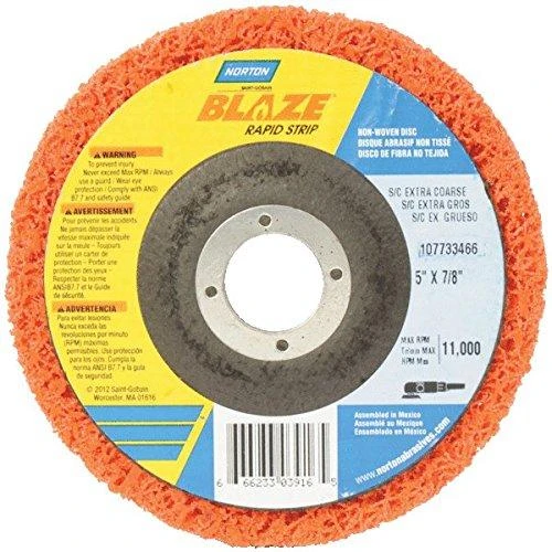 Šlifavimo diskas Norton Blaze Rapid Strip 125x22 AOXC HBN OR BZ+