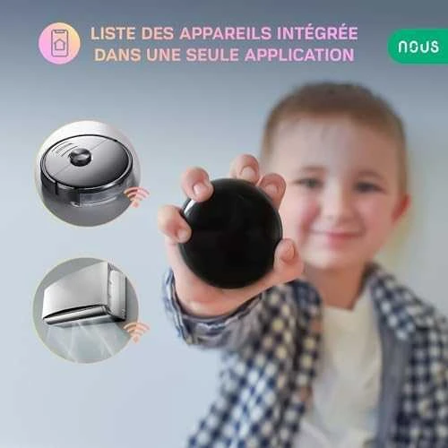 Universalus Wi-Fi IR nuotolinis pultelis L5, TUYA / Smart Life, NOUS