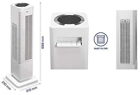 Ventiliatorius Ventiliatorinis šildytuvas Clean Air Optima CA-904W