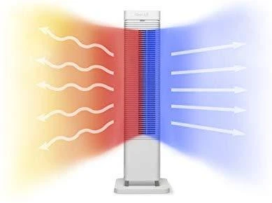 Ventiliatorius Ventiliatorinis šildytuvas Clean Air Optima CA-904W