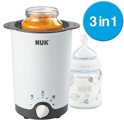 NUK 3-in-1 šildytuvas su buteliuku ir maisto indeliu