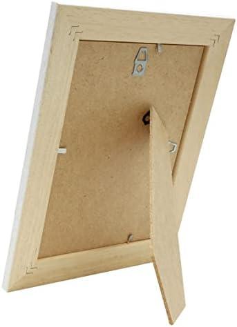 Nuotraukų rėmelis Deknudt S221H1 13x18 medinis baltas