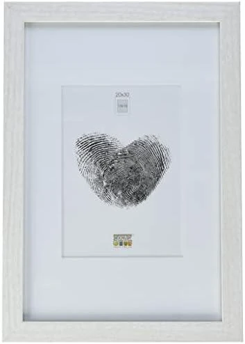 Nuotraukų rėmelis Deknudt S66KF1 P1 20x30 medinis baltas 