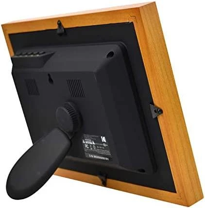 Nuotraukų rėmelis Kodak LED HD 7" RDPF-700W medinis šviesiai raudonas