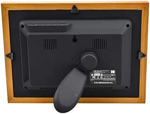 Nuotraukų rėmelis Kodak LED HD 7" RDPF-700W medinis šviesiai raudonas