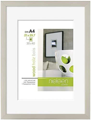 Nuotraukų rėmelis Nielsen Design Nielsen Apollon sidabrinis 24x30 medis 8988010