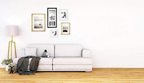 Nuotraukų rėmelis Nielsen Design Nielsen Aura juoda 21x29,7 Mediena įsk. Passepartout 1121000