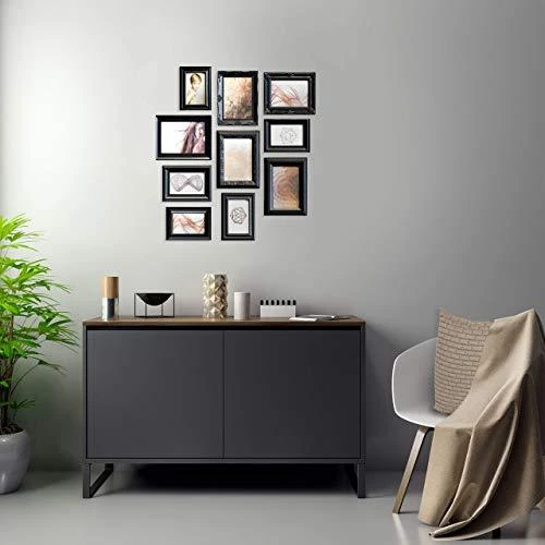 Nuotraukų rėmelis Nielsen Design Nielsen 10er ornamentų rinkinys juoda derva 8999325