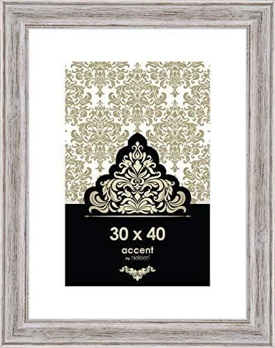 Nuotraukų rėmelis Nielsen Design Nielsen Accent Vintage 30x40 Wood baltas 3231001
