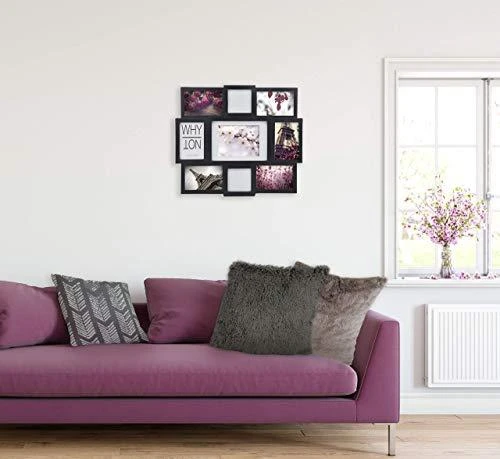 Nuotraukų rėmelis „Nielsen Design“ „Nielsen Why Not Collage“ Juodas dervos galerija 8999334